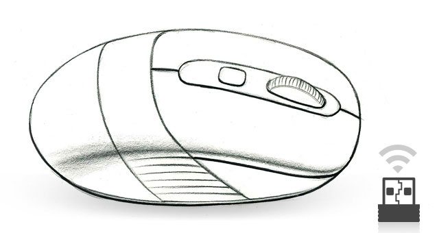 A4Tech FG1010 Keyboard + Mouse Wireless Set