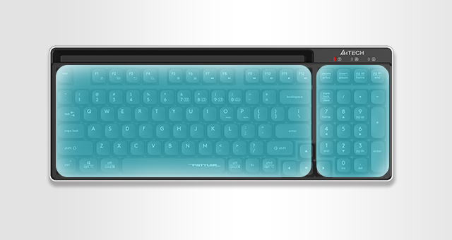 2-Zone Compact Keyboard