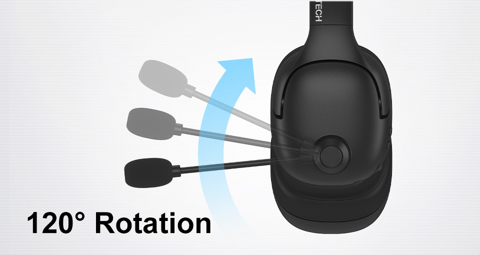 Rotatable Mic. Boom